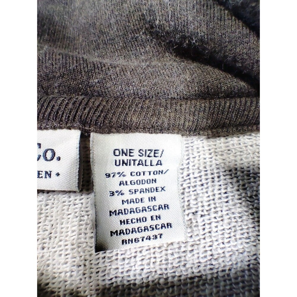 Polo Jeans Co. Ralph Lauren Brown Poncho Hoodie Adult One Size Outdoors Y2K - Picture 6 of 7